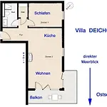 Appartamento Deichgraf Sea View *