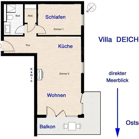 Apartamento Deichgraf Sea View *